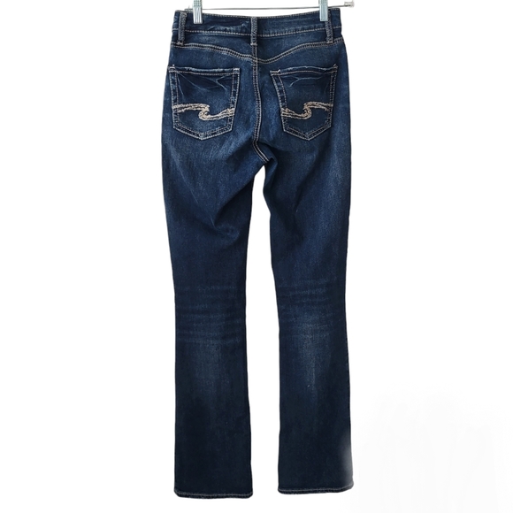 Silver Jeans Co. Avery Slim Boot Ladies Jean size 27 - Picture 3 of 10